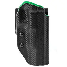 Uncle Mike's Range/Competition Belt Slide Holster, Fits S&W M&P 9L/Pro/Core 9mm, OWB Right Hand, Polymer Black