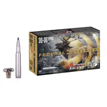 FEDERAL TERMINAL ASCENT .30-06 SPRINGFIELD AMMO 175 GRAIN TERMINAL ASCENT PROJECTILE