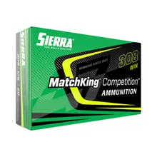 Sierra MatchKing .308 Winchester 175 Gr HPBT Competition Ammo - 20 Rounds