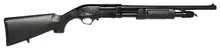Iver Johnson PAS12 Pump Shotgun, 12 Gauge, 18" Barrel, 4-Round, Black Synthetic Stock