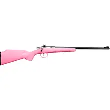 Keystone Crickett Gen 2 Youth Single Shot .22LR Bolt-Action Rifle with 16.12" Blued Barrel and Pink Synthetic Stock - KSA2220