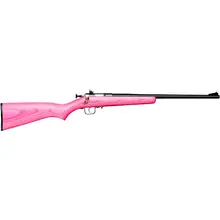 Keystone Crickett Gen 2 Youth Single Shot .22LR Bolt Action Rifle with Pink Laminate Stock and Blued Barrel - KSA2225