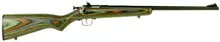 Keystone Arms Crickett Gen 2 Bolt Action Single Shot Rifle, 22 LR, 16.5" Blued Barrel, Camo Laminate Stock, Right Hand (Youth) KSA2252