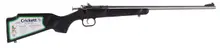 Crickett Keystone Arms KSA2295 .22 WMR Single Shot Bolt Action Rifle, 16" Stainless Steel Barrel, Black Synthetic Stock