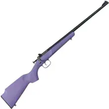 Crickett KSA2308 Single Shot 22WMR Bolt Action Rifle with Purple Synthetic Stock - 16.1in