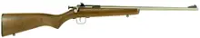 Keystone Sporting Arms Crickett KSA3238 22LR, Single-Shot Bolt Action Rifle with Walnut Stock and Stainless Steel 16.125" Barrel