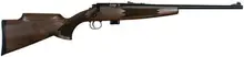 Crickett Keystone Sporting Arms Gen 2 Model 722 Compact 22LR Bolt Action Rifle, 16.25" Barrel, Blue Finish, Deluxe Walnut Stock, 7RD