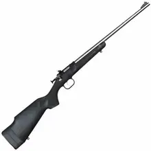 Crickett KSA2245XL Chipmunk 22LR Stainless Bolt Action Rifle with Two Spacers, Black Right Hand