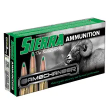 Sierra GameChanger .270 Win 140gr Tipped GameKing Ammunition, 20 Rounds - A444003