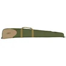 Bob Allen Classic 52" Shotgun Case with 600D Polyester, Foam Padding, and Self-Healing Zipper in Olive Green/Khaki - 16505