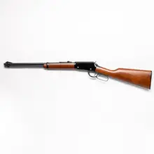 Henry Classic Lever Action .22LR Rimfire Rifle with 18.5" Barrel, 15 Rounds, American Walnut Stock, Blued Finish - Model H001