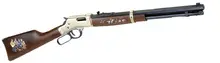 Henry Big Boy Cowboy Edition II .45 Colt (LC) 20" Blued Barrel Lever Rifle with 10+1 Capacity, Polished Brass Finish & American Walnut Stock (H006CB2)