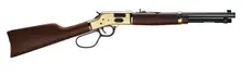 Henry Big Boy Brass Side Gate Carbine, .357 Magnum/.38 Special, 16.5" Barrel, Large Loop Lever Action, 7-Round Capacity Rifle