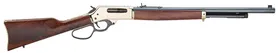 Henry Repeating Arms Brass Lever Action Rifle 45-70 Govt 22" Barrel, American Walnut Stock, 4+1 Capacity