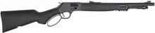 Henry Big Boy X Model Lever Action Rifle - .357 MAG, 17.4" Threaded Barrel, 7-Round Capacity, Black/Blued Finish, Right Hand, H012MX