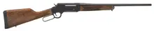 Henry Long Ranger Lever-Action Rifle, .308 Win Caliber, 20" Blued Barrel, 4+1 Capacity, No Sights, American Walnut Stock, Black Hard Coat Anodized Finish - H014308