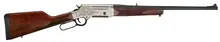 Henry Long Ranger Deluxe Engraved .243 Win Lever Action Rifle with 20" Barrel, 4+1 Capacity, Nickel Plated 24K Gold Inlay, and American Walnut Stock