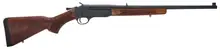 Henry Repeating Arms Single Shot Youth .243 Win Rifle, 22" Barrel, 1 Round, Right Hand, American Walnut Stock, Blued Finish