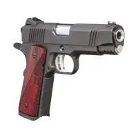 Fusion Firearms Precision Freedom Riptide C 1911 10mm Auto 4.25" 8+1 Black Steel Frame & Slide with Cocobolo Grip