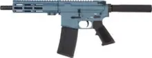GLFA AR15 Blue Titanium Pistol - .223 Wylde, 7.5" Heavy Stainless Steel Barrel, 7" M-LOK Handguard