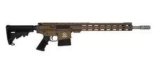 Great Lakes Firearms & Ammo AR-10 .308 Win 18" Stainless Steel Barrel 10-Round Bronze Finish Rifle