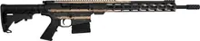 Great Lakes Firearms & Ammo AR10 .308 Winchester Semi-Auto Rifle with 18" Nitride Barrel, Desert Flag, 10-Round Capacity
