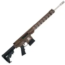 Great Lakes Firearms AR10 Rifle GL-10, 6.5 Creedmoor, 20" Stainless Steel Barrel, Buck Brown Finish, 10-Round, Optics Ready