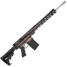 Great Lakes Firearms GLFA AR10 Rifle 6.5 Creedmoor, 20" Stainless Steel Barrel, 10-Round, Desert Flag Design