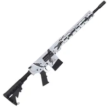 Great Lakes Firearms GLFA AR10 .308 WIN Rifle with 18" Nitride Barrel and 10RD Pursuit Snow Camo
