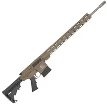 Great Lakes Firearms & Ammo GLFA AR10 .243 Winchester 24" 5-Round Semi-Auto Rifle FDE