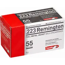 Aguila .223 Remington 55 Grain FMJ Ammunition - 50 Rounds per Box
