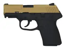 Kel-Tec PF-9 9mm DAO 7RD Tan/Black Pistol