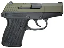 KEL-TEC P-11 9MM Pistol with Green/Black Grip