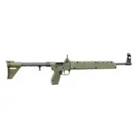 Kel-Tec Sub-2000 G2 9mm Semi-Automatic Rifle with Glock 19 Magazine, 10rd Capacity, 16.25" Barrel, OD Green Grip