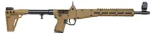 Kel-Tec Sub-2000 Gen 2 Tan 9mm Semi-Automatic Rifle, 16.25" Barrel, 15+1 Rounds, Glock 19 Magazine Compatible, Folding Stock