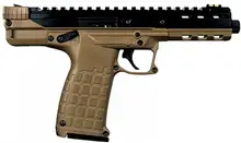 KEL-TEC CP33 .22LR, 5.5" Barrel, Midnight Bronze Target Pistol with Fiber Optic and 33-Round Capacity