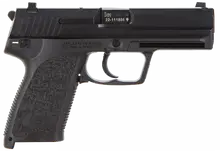 Heckler & Koch USP V1 40 S&W Caliber Pistol with 4.25" Barrel, 13+1 Capacity, Black Finish, Polymer Grip & 2 Mags - M704001-A5