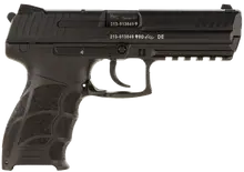 Heckler & Koch P30 V3 9mm Luger, 3.85" with Black Polymer Frame and Interchangeable Backstrap Grip 730903L-A5