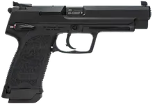 Heckler & Koch USP Expert V1 9mm Luger, 4.25" Barrel, 18+1 Capacity, Black Finish, Synthetic Grip with Serrated Trigger Guard & Steel Slide M709080F-A5