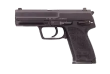Heckler & Koch USP V7 9mm Luger Pistol with 15 Round Capacity, Black Polymer Frame & Grips, DAO, NMS, 4.25" Polygonal Rifled Barrel and Serrated Slide