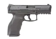 Heckler & Koch VP9 9mm Semi-Automatic Pistol, 4.09" Barrel, Black, with 2x 17-Round Magazines, Interchangeable Backstrap Grip - Model 81000283
