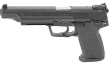 Heckler & Koch USP45 Elite V1 DA/SA .45 ACP Pistol, 6" Barrel, 12-Round Capacity, Black Finish, Adjustable Sights, Polymer Grip, 2 Mags - 81000367
