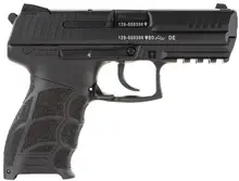 Heckler & Koch P30 V3 9MM Luger Semi-Automatic Pistol with 3.85" Barrel, 10-Round Capacity, Fixed Sights, and Interchangeable Backstrap Grip - Matte Black Finish