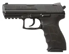 Heckler & Koch P30 V3 9mm Luger Semi-Automatic Pistol with 3.85" Barrel, Night Sights, Decocker, Interchangeable Backstrap Grip, and 3x 10-Round Magazines - Black Finish