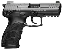 Heckler & Koch P30S V3 9mm Semi-Automatic Pistol, 3.85" Barrel, DA/SA Trigger, Night Sights, 10 Rounds, Black