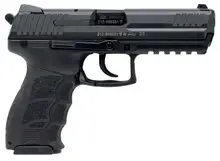 Heckler & Koch P30L V1 LEM DAO 9MM Luger Pistol, 4.45" Barrel, 17 Rounds, Long Slide, Black - 81000115