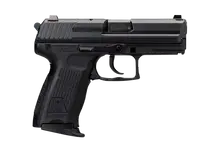 Heckler & Koch P2000 V2 LEM .40 S&W DAO Semi-Auto Pistol, 3.66" Barrel, Night Sights, 10 Rounds, Black