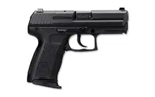 HK P2000 V3 DA/SA .40 S&W Semi-Auto Pistol, 3.66" Barrel, 10-Round, Black with Interchangeable Backstrap and 2 Magazines