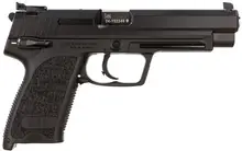 Heckler & Koch USP9 Expert V1 9mm Luger 5.2" Barrel Pistol with Safety, Decock, and Interchangeable Backstrap Grip - 10+1 Rounds - Black (81000362 / 709080-A5)