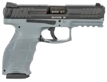 Heckler & Koch VP9 9mm Luger Semi-Automatic Pistol, Grey, 4.09" Barrel, 17 Round Capacity, 2 Magazines, Model 81000229